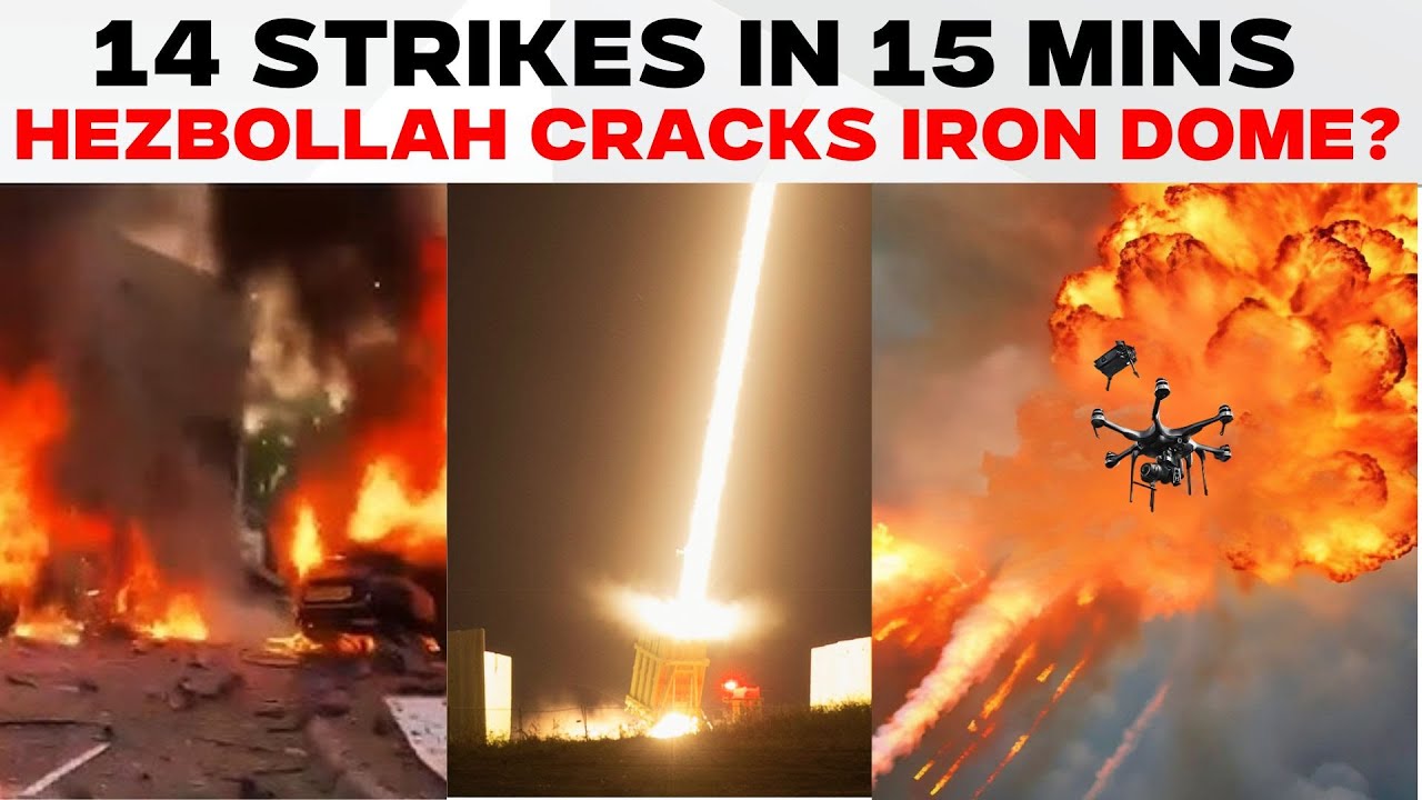Israel Vs Hezbollah War LIVE | Hezbollah Fires 100+ Rockets At Israel | Israel Attack | Iran | War
