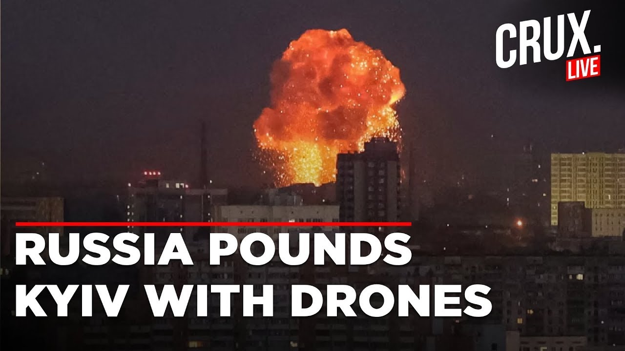 Russia Ukraine War Live | Russia Launches Volley Of Drones As US Defense Secretary Visits Ukraine