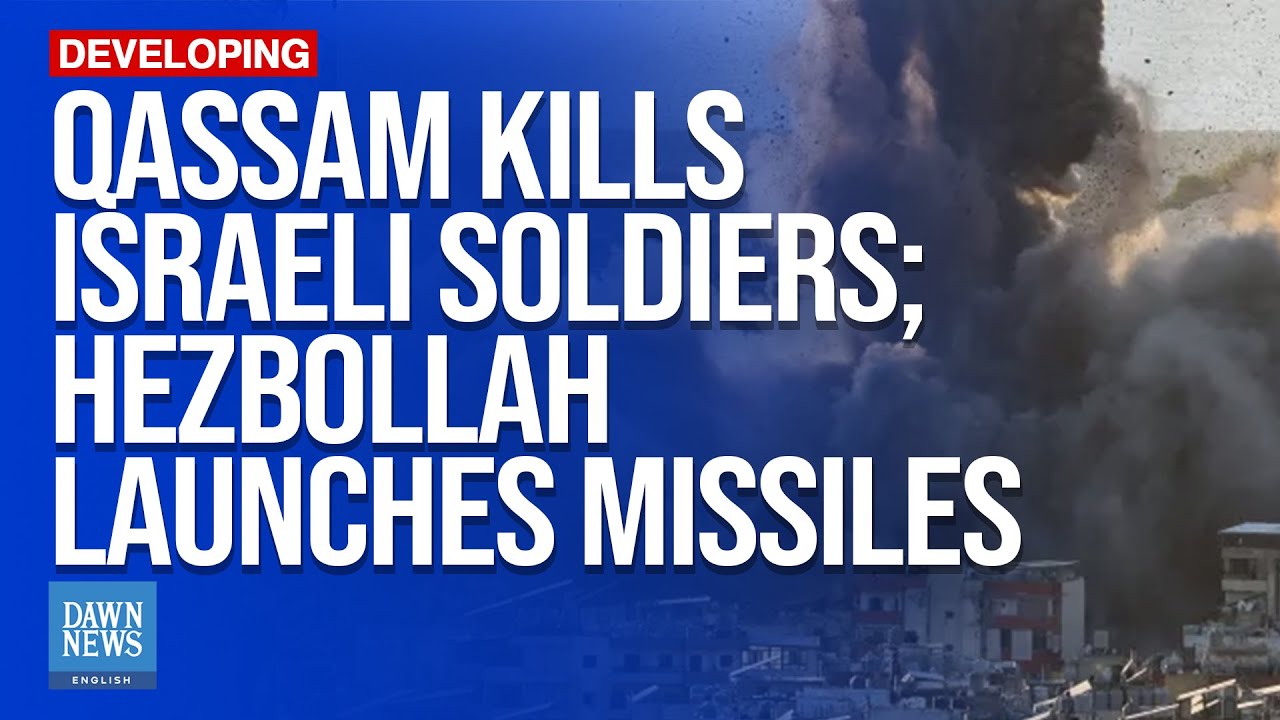 Hamas armed wing Qassam Brigades claims killing Israeli soldiers in Jabalia | Dawn News English