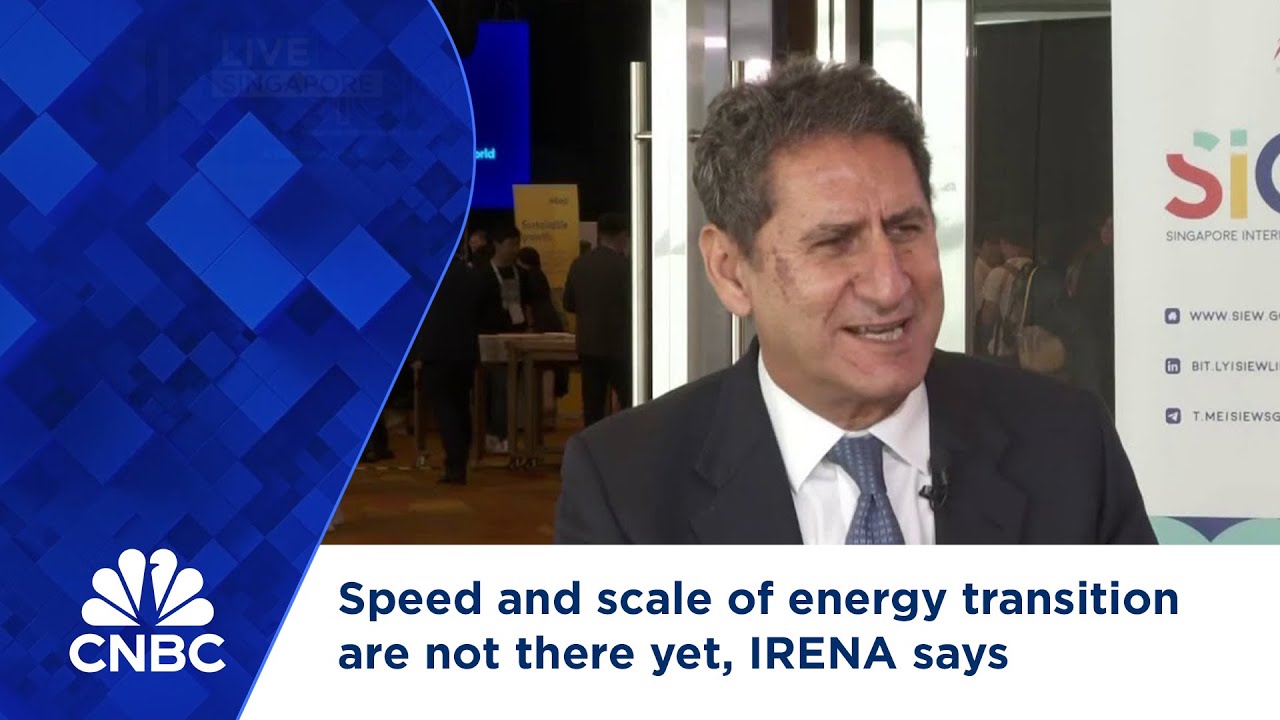 Speed and scale of energy transition are not there yet, IRENA says