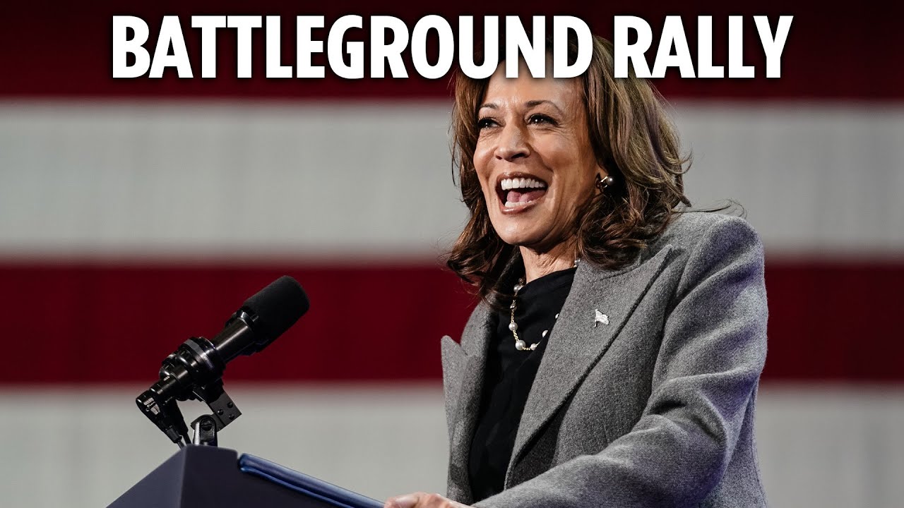 LIVE: Kamala Harris hits campaign trail in key swing state of Pennsylvania