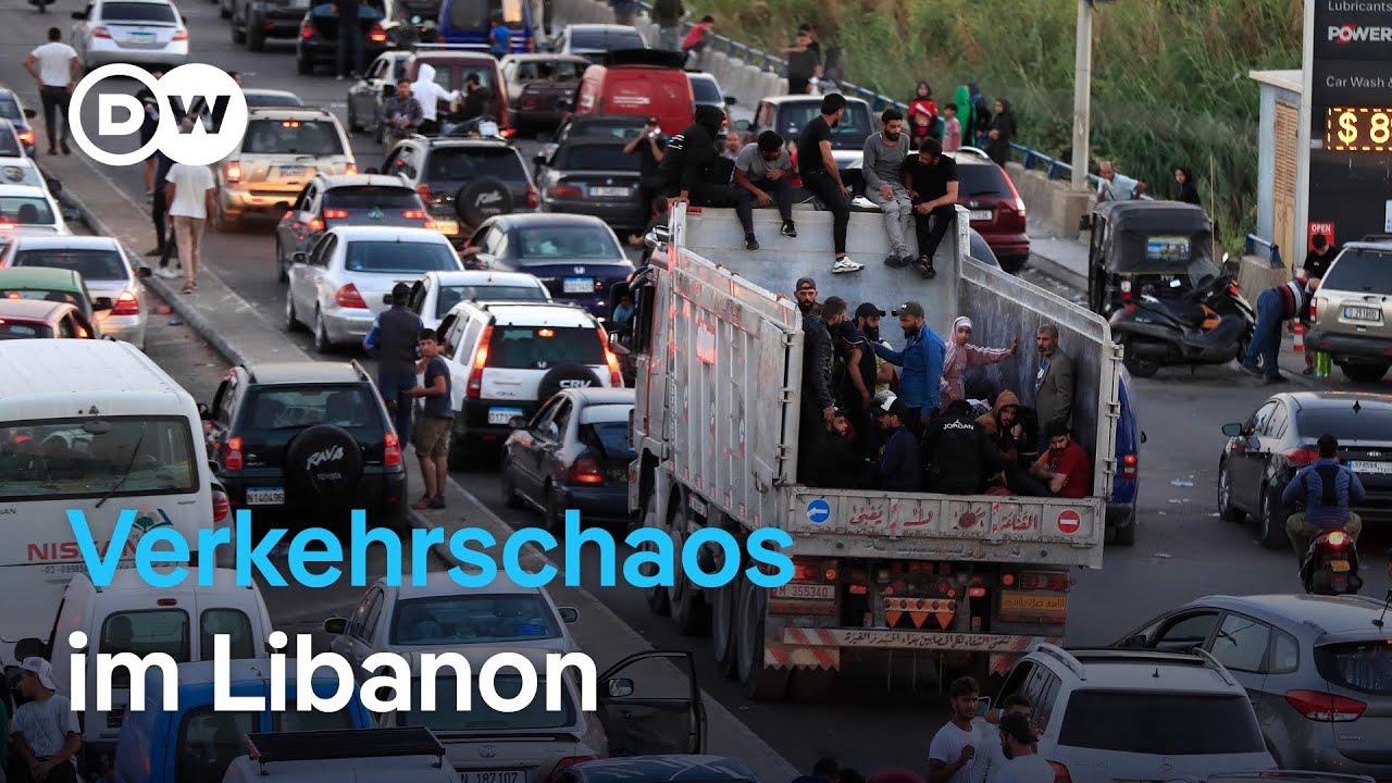 Krieg zwischen Israel und Hisbollah stürzt Libanon ins Chaos | DW Deutsch