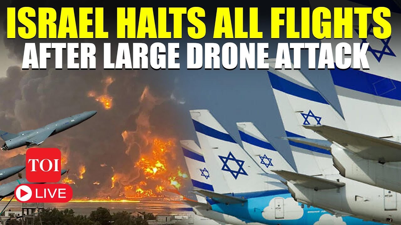 Huge Attack On Israel: Ben Gurion Airport Halts Flights, Tel Aviv In Panic
