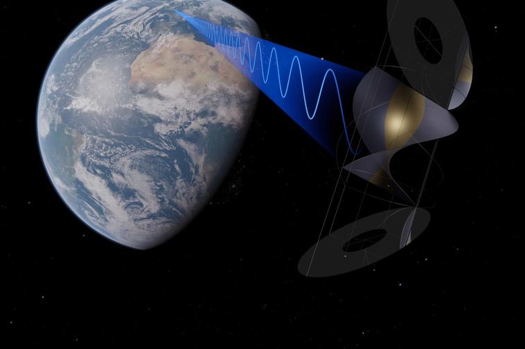 Iceland could be a reception site for solar power plants in space