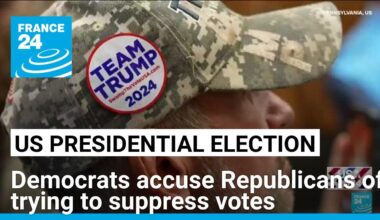 Democrats accuse Republicans of trying to suppress votes