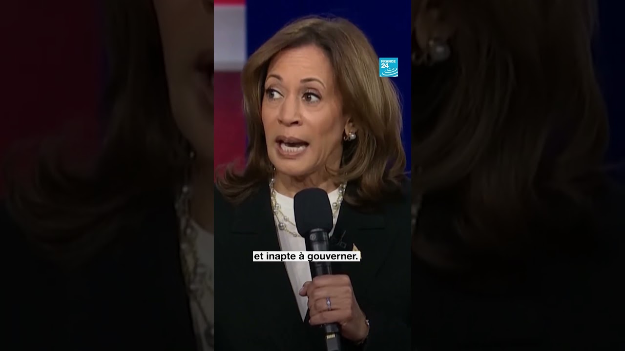 🇺🇸 États-Unis : Kamala Harris qualifie Donald Trump de "fasciste"• FRANCE 24