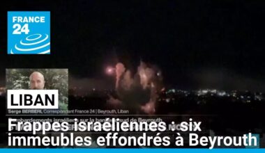 Bombardements israéliens au Liban : des soldats libanais morts, six immeubles effondrés à Beyrouth