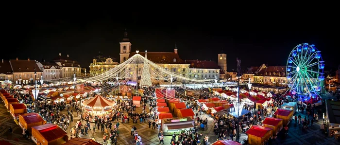 Târgul de Crăciun din Sibiu Foto Primăria Sibiu