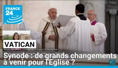 Synode au Vatican : de grands changements à venir pour l'Eglise ? • FRANCE 24