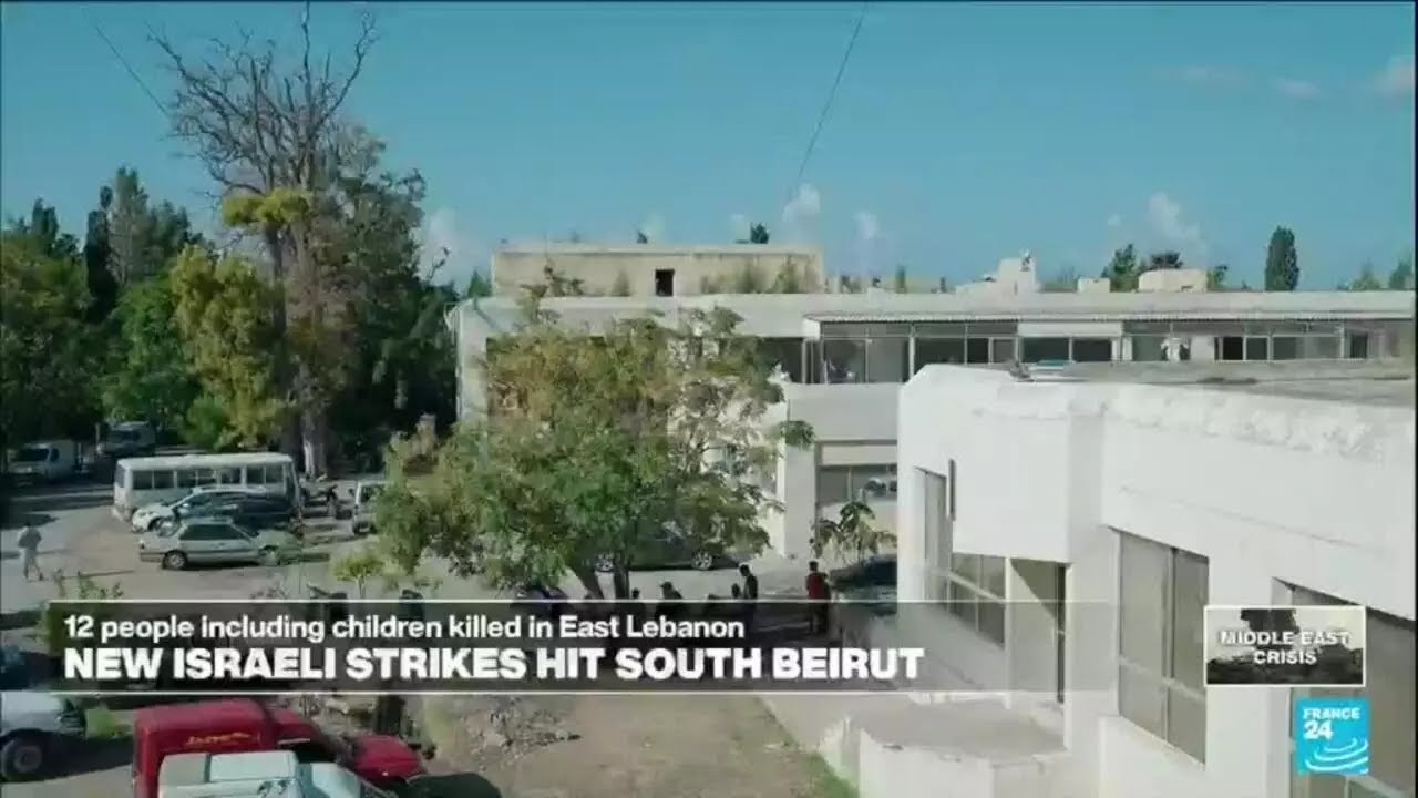 Israeli strikes on Beirut disrupt city's schools • FRANCE 24 English