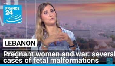 Pregnant women and war: In Lebanon several cases of fetal malformations