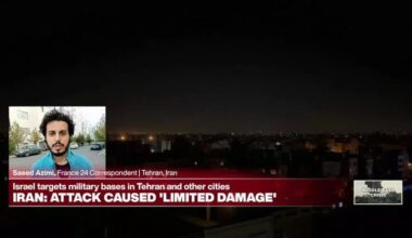 Israeli strikes on Iran hit 'densely populated area' in Tehran • FRANCE 24 English
