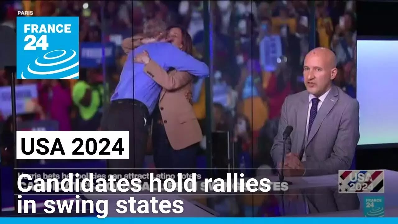 Two weeks before US election, candidates hold rallies in swing states • FRANCE 24 English