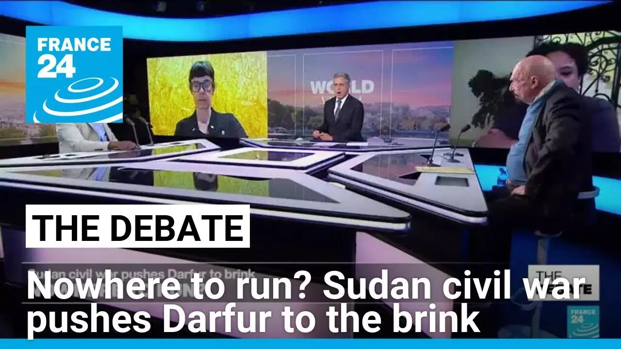 Nowhere to run? Sudan civil war pushes Darfur to the brink • FRANCE 24 English