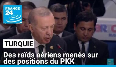 Turquie : des raïds aériens menés sur des positions du PKK • FRANCE 24