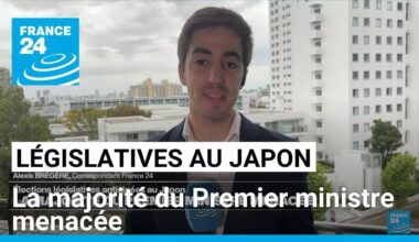 Législatives au Japon : la majorité du Premier ministre menacée • FRANCE 24