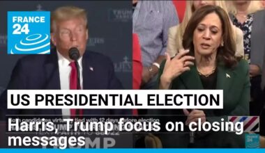 Harris and Trump focus on closing messages with rallies in Georgia, Nevada, Arizona • FRANCE 24