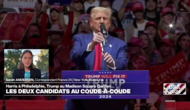 Présidentielle américaine : Donald Trump renforce sa rhétorique anti-migrants • FRANCE 24
