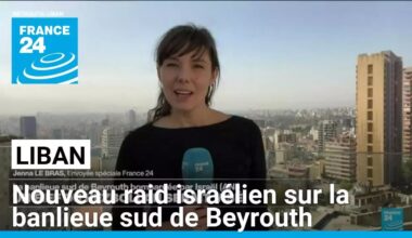 Liban : nouvelle nuit de bombardements dans la banlieue sud de Beyrouth • FRANCE 24