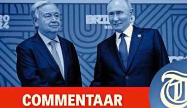 Nederland moet op alle mogelijke diplomatieke manieren het bezoek van VN-baas Guterres aan Rusland afkeuren | Columns
