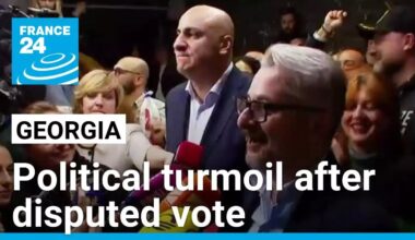 Georgia thrown into political turmoil after disputed vote • FRANCE 24 English