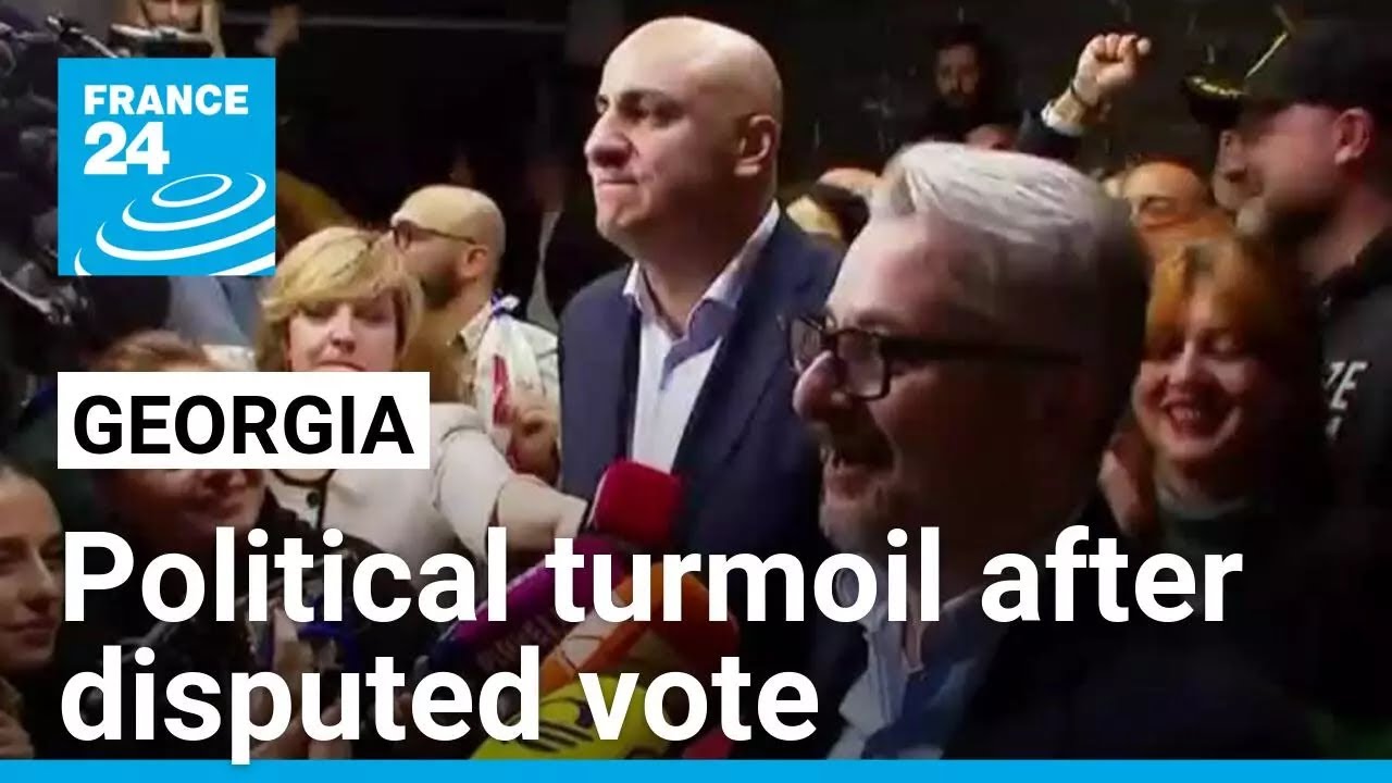 Georgia thrown into political turmoil after disputed vote • FRANCE 24 English