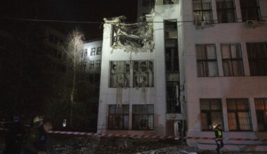 Russian attack central Kharkiv