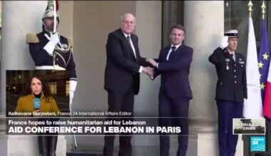France hosts Lebanon aid conference in Paris amid Israel-Hezbollah conflict • FRANCE 24 English