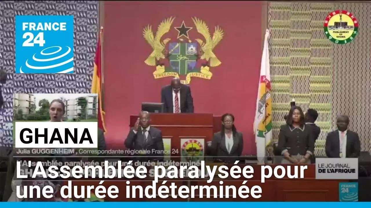 Ghana : l'Assemblée paralysée pour une durée indéterminée • FRANCE 24