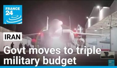 Iran moves to triple military budget amid Israel tensions • FRANCE 24 English