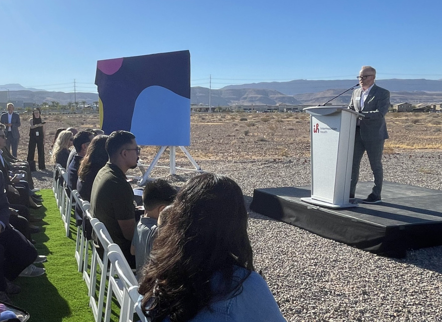 Intermountain Health Unveils Sign at Site of Future Stand-Alone Comprehensive Children’s Hospital In Las Vegas
