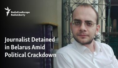 Journalist Detained in Belarus Amid Political Crackdown