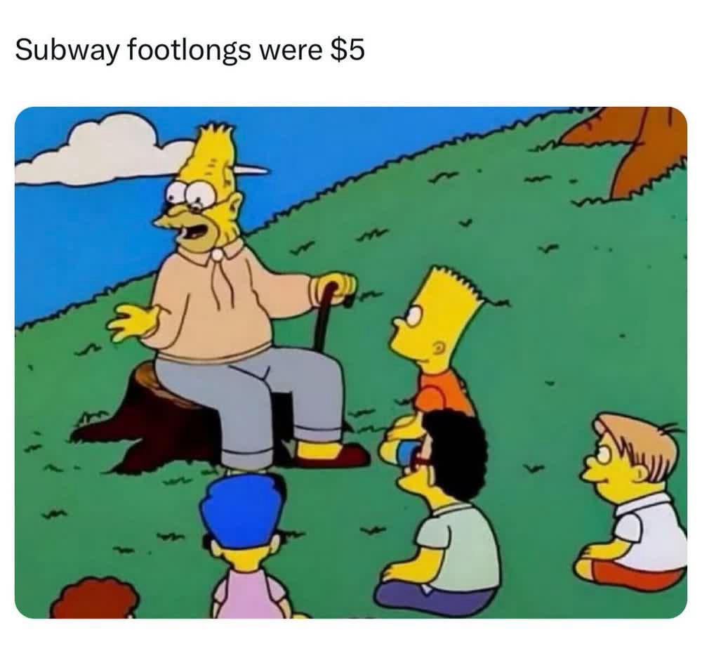 The good ‘ol days