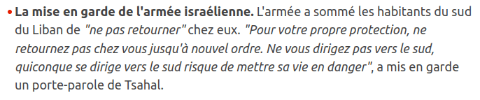 « Pour votre protection, ... »