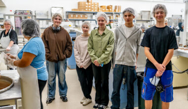 Students from Åmål, Sweden tour Seroogy
