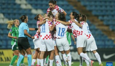 European Women's Football Championship: Croatia vs. Northern Ireland-Xinhua