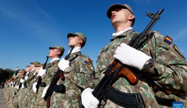 Ceremony held to mark Romania's Army Day-Xinhua