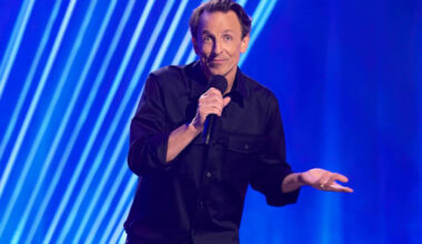 Seth Meyers is trading politics for parenting in new standup special