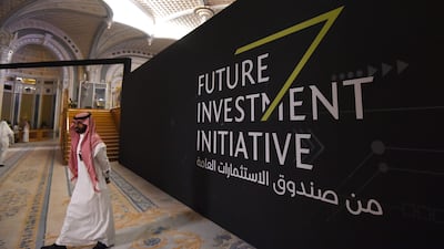The three-day Future Investment Initiatives is an agenda-setting annual summit in Riyadh. AFP