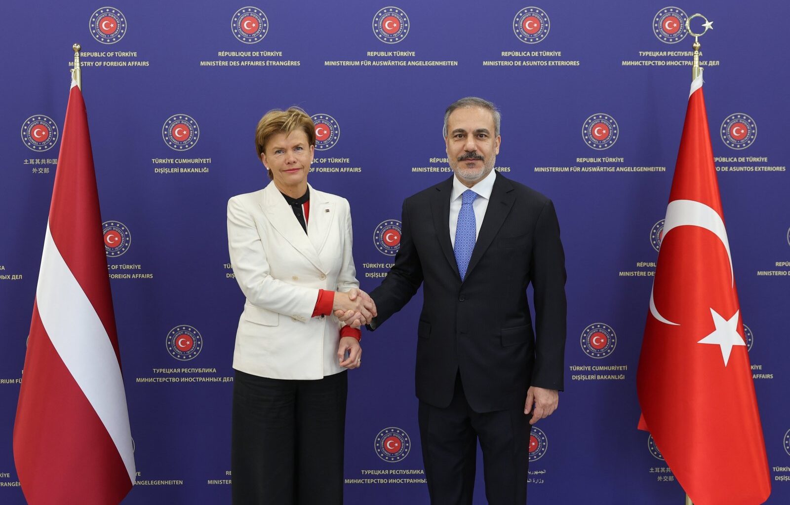 Türkiye, Latvia to boost defense cooperation: FM Fidan