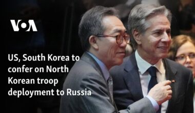 US, South Korea to confer on North Korean troop deployment to Russia 