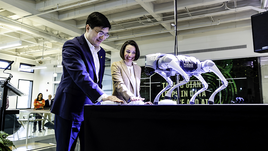 Purdue dedicates new Hall of Data Science and AI