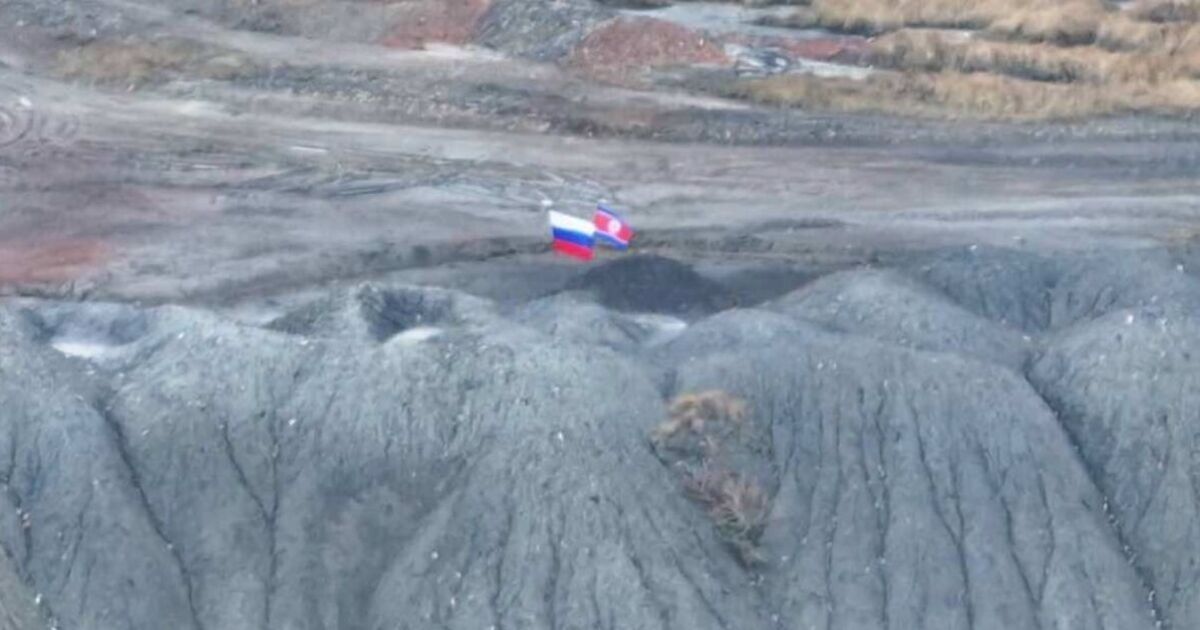 North Korean flag 'raised in Ukraine' | World | News