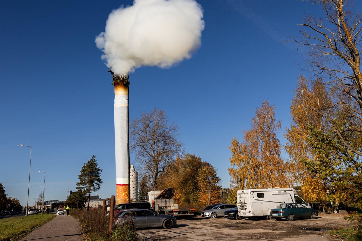 KRANAAT | Tartu plaanib lõhatud korstna mälestuseks rajada korstnakujulise skulptuuri