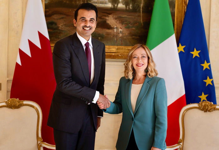 Meloni, Al Thani on Italy military hub in Qatar - TopNews