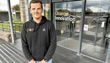 « J’ai eu un petit coup de blues » : à Guingamp, ce technicien d’Orange a encore un peu la tête aux JO