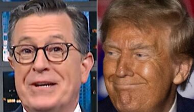 Stephen Colbert Spots Exact Moment Trump Rally Went Awry