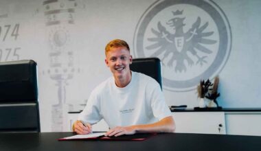 Eintracht: Hugo Larsson verlängert vorzeitig (bis 2029)