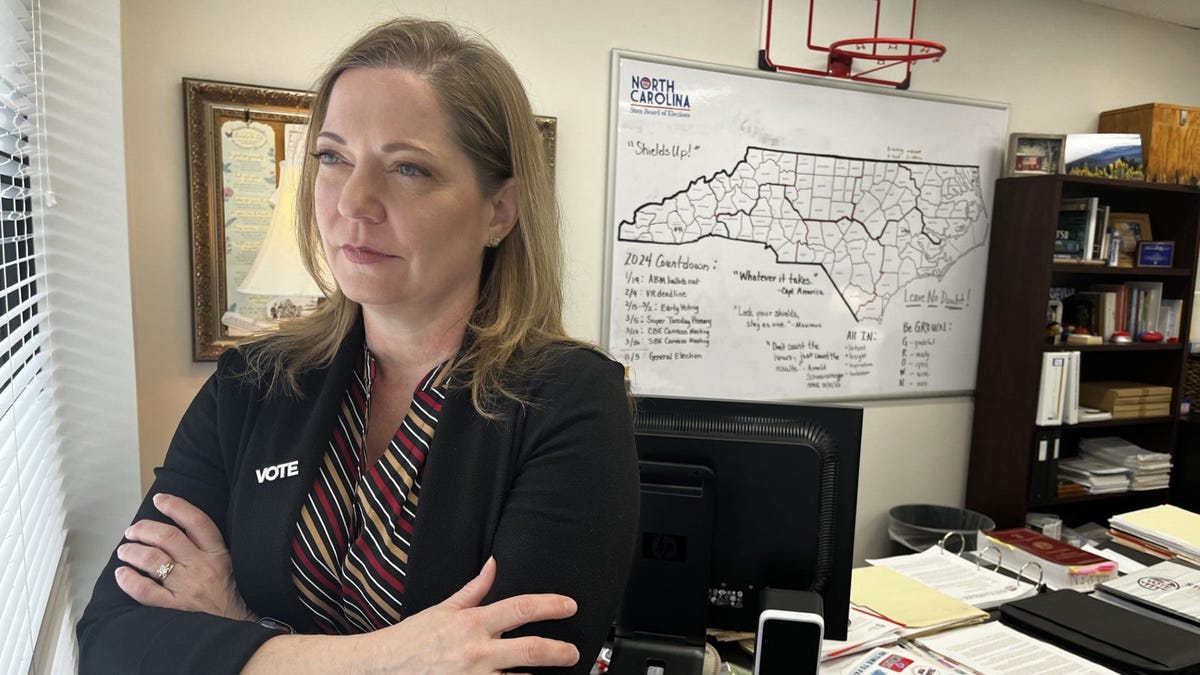 Across swing states, a day in the life of election workers