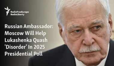 Moscow Will Help Lukashenka Quash 'Disorder' In 2025 Presidential Poll